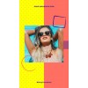 Neon Instagram Posts and Stories Template
