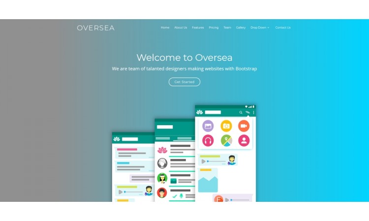 Oversea HTML5 Template